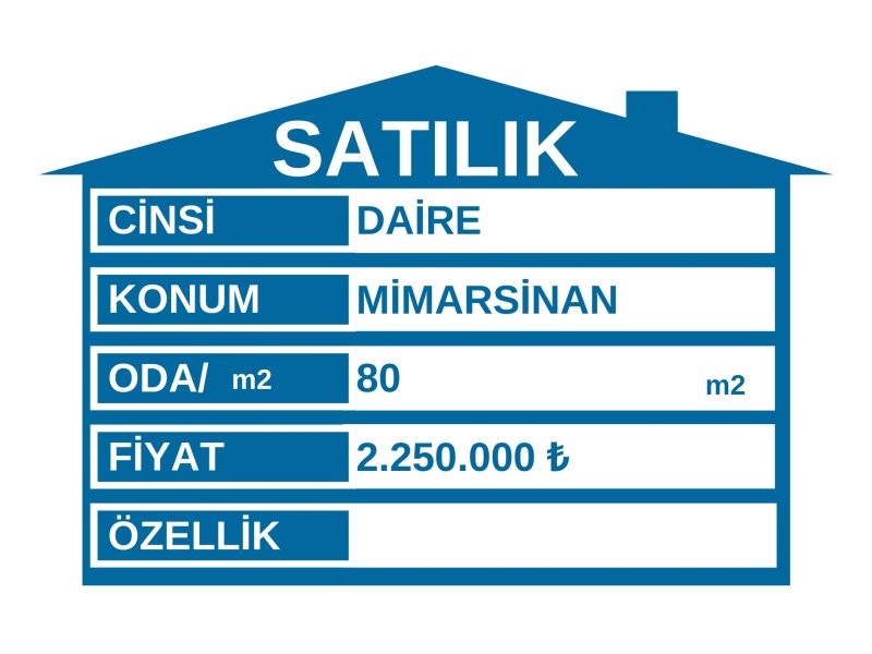 Silivri KİPTAŞ dörtte satılık 2 + 1